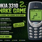 Nokia 3310 Snack Game