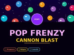 Pop Frenzy Cannon Blast